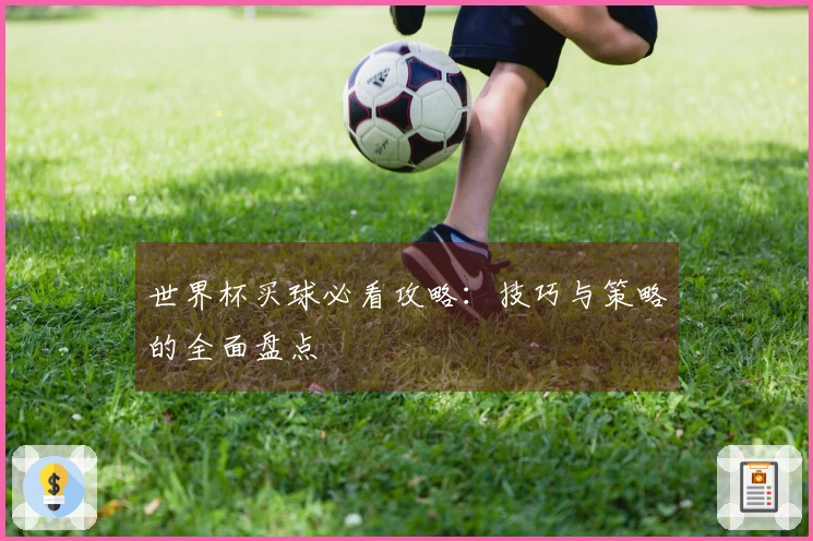 世界杯买球必看攻略：技巧与策略的全面盘点